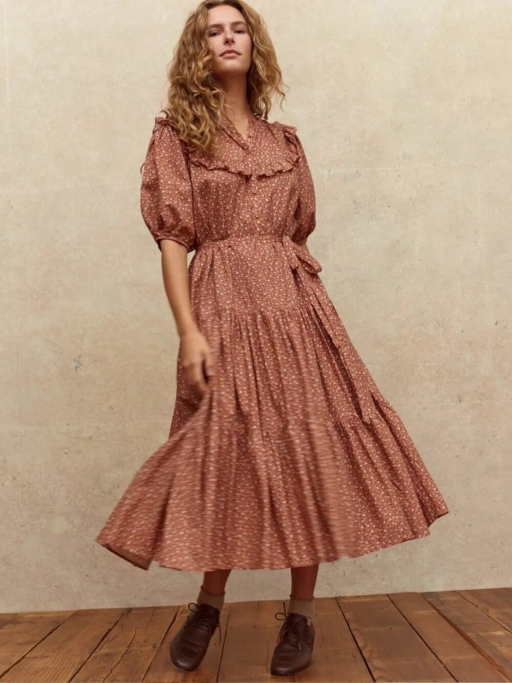 Christy Dawn Emilia Dress Rooibos Harvest
